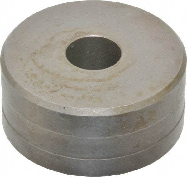 Cleveland Steel Tool - 15/32 Inch Diameter Round Ironworker Die - 2 Inch Head Diameter, 1 Inch Head Height - Strong Tooling