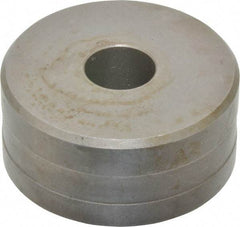 Cleveland Steel Tool - 15/32 Inch Diameter Round Ironworker Die - 2 Inch Head Diameter, 1 Inch Head Height - Strong Tooling