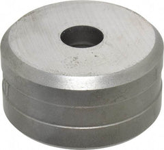 Cleveland Steel Tool - 17/32 Inch Diameter Round Ironworker Die - 2 Inch Head Diameter, 1 Inch Head Height - Strong Tooling