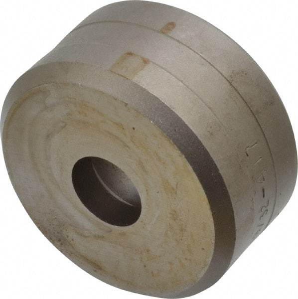 Cleveland Steel Tool - 19/32 Inch Diameter Round Ironworker Die - 2 Inch Head Diameter, 1 Inch Head Height - Strong Tooling