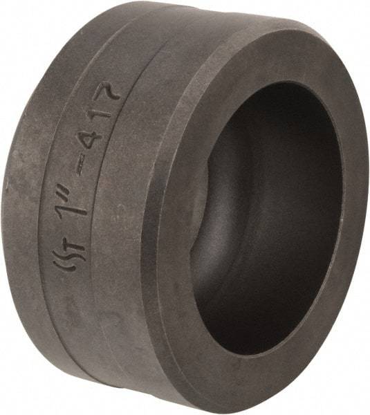 Cleveland Steel Tool - 1 Inch Diameter Round Ironworker Die - 2 Inch Head Diameter, 1 Inch Head Height - Strong Tooling