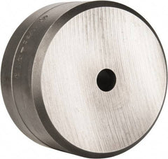 Cleveland Steel Tool - 11/32 Inch Diameter Round Ironworker Die - 2-3/8 Inch Head Diameter, 1-1/4 Inch Head Height - Strong Tooling