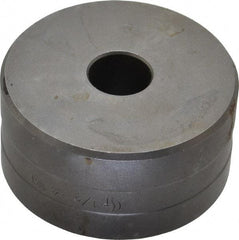 Cleveland Steel Tool - 1/2 Inch Diameter Round Ironworker Die - 2-3/8 Inch Head Diameter, 1-1/4 Inch Head Height - Strong Tooling