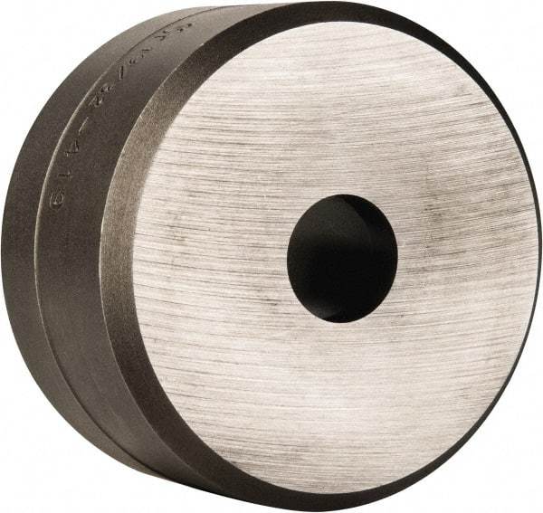 Cleveland Steel Tool - 19/32 Inch Diameter Round Ironworker Die - 2-3/8 Inch Head Diameter, 1-1/4 Inch Head Height - Strong Tooling