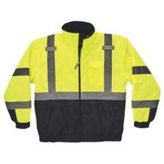 8377 S LIME QUILTED BOMBER JACKET - Strong Tooling
