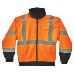 8379 5XL ORG FLEECE LINED BOMBER - Strong Tooling