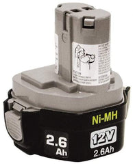 Makita - 12 Volt NiMH Power Tool Battery - 2.6 Ahr Capacity, 1 hr Charge Time, Series Mforce - Strong Tooling