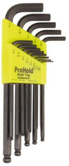 Bondhus - 13 Piece L-Key Ball End Hex Key Set - Hex Range 0.05 to 3/8" - Strong Tooling