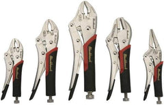 Blackhawk by Proto - 5 Piece Locking Plier Set - Comes in Pouch - Strong Tooling