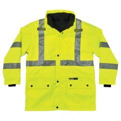 8385 3XL LIME 4-IN-1 JACKET - Strong Tooling