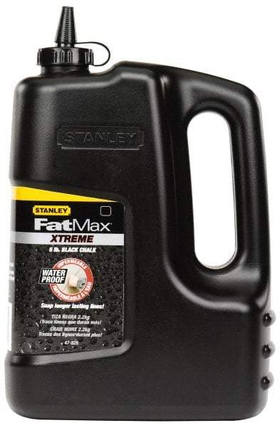 Stanley - 5 Lb Container Chalk Refill - Black - Strong Tooling