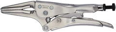 Proto - 6-7/8" OAL Long Nose Serrated Jaw Locking Pliers - 5/16" Jaw Width, 1-31/32" Jaw Depth - Strong Tooling