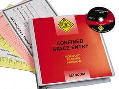 Marcom - Confined Space Entry, Multimedia Training Kit - 19 Minute Run Time DVD, English and Spanish - Strong Tooling