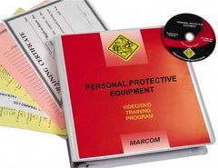 Marcom - Personal Protective Equipment, Multimedia Training Kit - 18 Minute Run Time DVD, English and Spanish - Strong Tooling