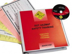 Marcom - DOT HazMat Safety, Multimedia Training Kit - 18 Minute Run Time DVD, English and Spanish - Strong Tooling