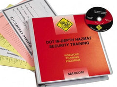 Marcom - DOT In-Depth HazMat Security, Multimedia Training Kit - 16 Minute Run Time DVD, English and Spanish - Strong Tooling