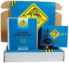 Marcom - Accident Investigation, Multimedia Training Kit - 13 Minute Run Time DVD, English and Spanish - Strong Tooling