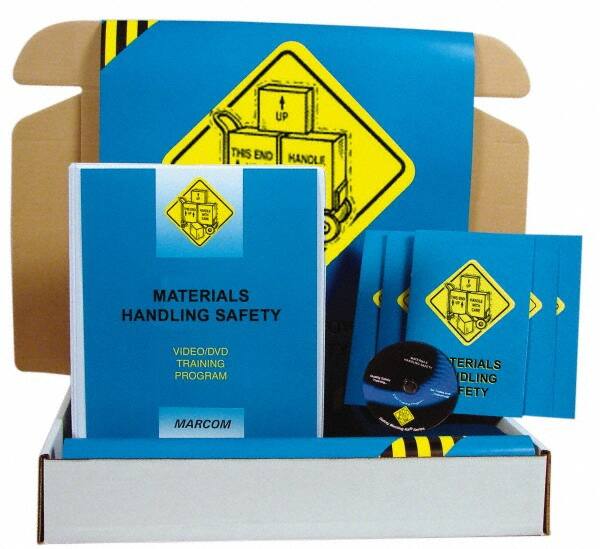 Marcom - Materials Handling Safety, Multimedia Training Kit - 14 Minute Run Time DVD, English and Spanish - Strong Tooling