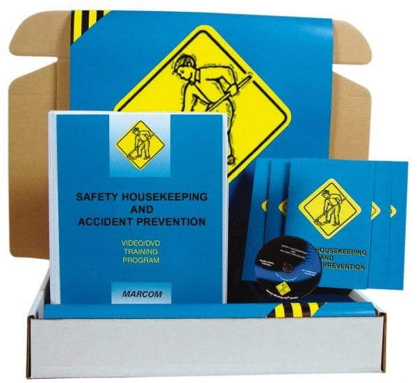 Marcom - Safety Housekeeping and Accident Prevention, Multimedia Training Kit - DVD, English - Strong Tooling