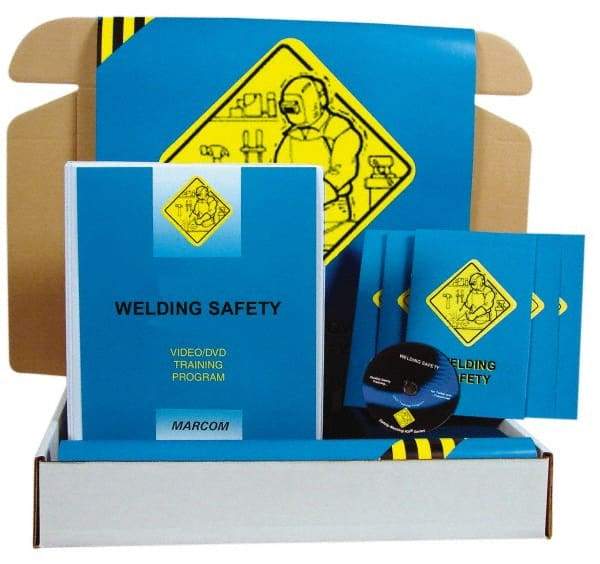 Marcom - Welding Safety, Multimedia Training Kit - 14 Minute Run Time DVD, English and Spanish - Strong Tooling