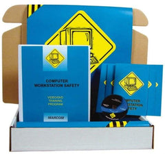 Marcom - Computer Workstation Safety, Multimedia Training Kit - 18 Minute Run Time DVD, English and Spanish - Strong Tooling