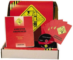 Marcom - Asbestos Awareness, Multimedia Training Kit - 14 Minute Run Time DVD, English and Spanish - Strong Tooling