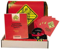 Marcom - Suspended Scaffolding Safety, Multimedia Training Kit - 20 Minute Run Time DVD, English and Spanish - Strong Tooling