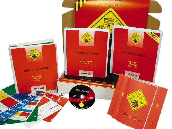 Marcom - Right to Know for Building and Construction Companies, Multimedia Training Kit - DVD, English - Strong Tooling