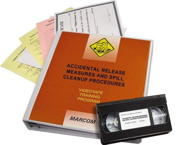 Marcom - Introduction to HAZWOPER Retraining, Multimedia Training Kit - 23 min Run Time DVD, English & Spanish - Strong Tooling