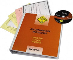 Marcom - Decontamination Procedures, Multimedia Training Kit - 16 min Run Time DVD, English & Spanish - Strong Tooling