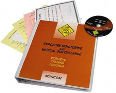 Marcom - Exposure Monitoring & Medical Surveillance, Multimedia Training Kit - 20 min Run Time DVD, English & Spanish - Strong Tooling