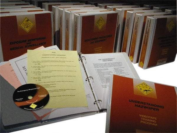 Marcom - All HAZWOPER Series Courses, Multimedia Training Kit - DVD, 23 Courses, English & Spanish - Strong Tooling