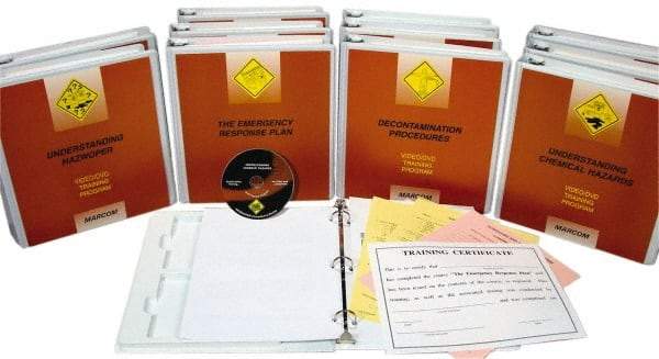 Marcom - Emergency Response: HazMat Technician Series, Multimedia Training Kit - DVD, 11 Course, English & Spanish - Strong Tooling