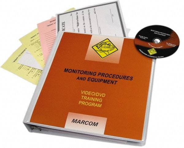 Marcom - Monitoring Procedures and Equipment, Multimedia Training Kit - 18 min Run Time DVD, English & Spanish - Strong Tooling