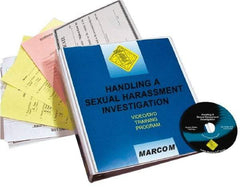 Marcom - Handling a Sexual Harassment Investigation, Multimedia Training Kit - 20 Minute Run Time DVD, English and Spanish - Strong Tooling