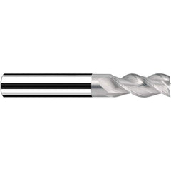 Fraisa - 1, 2" LOC, 1" Shank Diam, 5" OAL, 3 Flute Solid Carbide Square End Mill - Strong Tooling