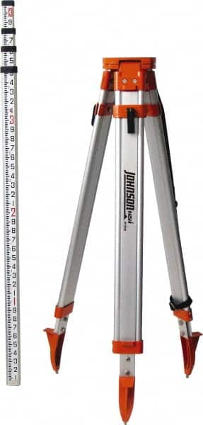 Johnson Level & Tool - Laser Level Tripod - Use With 5/8 Inch, 11 Threaded Laser Levels - Strong Tooling