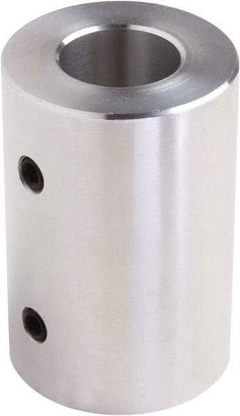 Climax Metal Products - 1" Inside x 2" Outside Diam, Set Screw Rigid Coupling - 3" Long - Strong Tooling