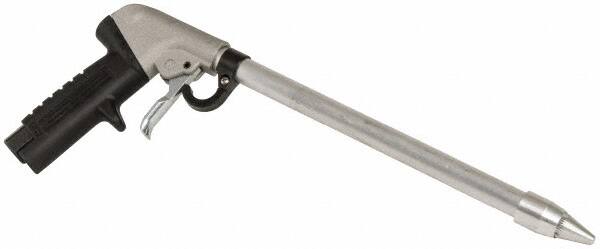 Guardair - 120 Max psi Whisper Jet Pistol Grip Blow Gun - 3/8 NPT, 12" Tube Length, Aluminum - Strong Tooling