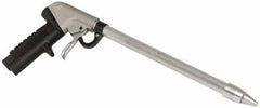 Guardair - 120 Max psi Whisper Jet Pistol Grip Blow Gun - 3/8 NPT, 12" Tube Length, Aluminum - Strong Tooling