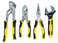 STANLEY® 4 Piece Plier & Adjustable Wrench Set - Strong Tooling