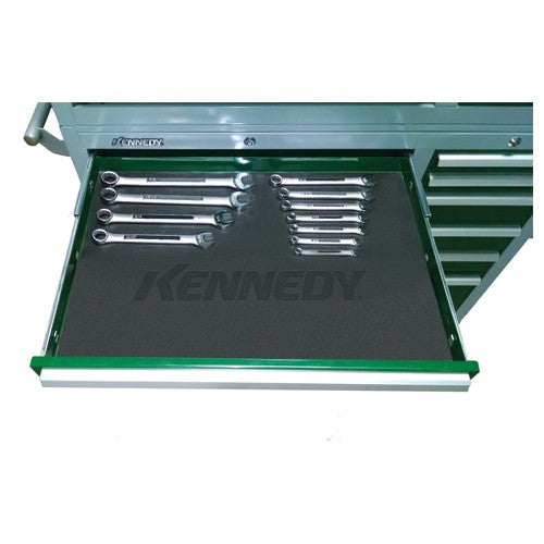 16 3/8″ × 16 3/8″ Roll Size - Drawer Liner for 21″ W × 18″ D - Work Station & Tool Stand - Strong Tooling