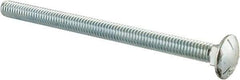 Value Collection - 5/16-18 UNC 4-1/2" Length Under Head, Standard Square Neck, Carriage Bolt - Grade 5 Steel, Zinc-Plated Finish - Strong Tooling