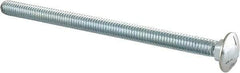 Value Collection - 5/16-18 UNC 5" Length Under Head, Standard Square Neck, Carriage Bolt - Grade 5 Steel, Zinc-Plated Finish - Strong Tooling