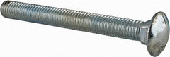 Value Collection - 1/2-13 UNC 4-1/2" Length Under Head, Standard Square Neck, Carriage Bolt - Grade 5 Steel, Zinc-Plated Finish - Strong Tooling