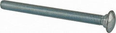 Value Collection - 1/2-13 UNC 6" Length Under Head, Standard Square Neck, Carriage Bolt - Grade 5 Steel, Zinc-Plated Finish - Strong Tooling