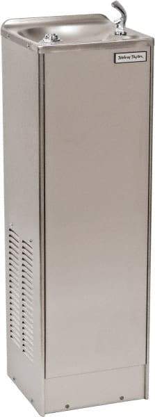 Halsey Taylor - 2.8 GPH Cooling Capacity Economy Floor Standing Water Cooler & Fountain - In-Wall, 105 Max psi, 120 VAC Volts, 230 Watts, 2.5 Full Load Amperage, Stainless Steel - Strong Tooling