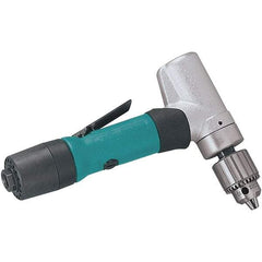 Dynabrade - 1/4" Keyed Chuck - Inline Handle, 5,000 RPM, 0.4 hp, 90 psi - Strong Tooling