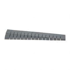 Quantum Storage - 22.4" Wide x 3" High, Gray Bin Divider - Use with DG93030 - Strong Tooling