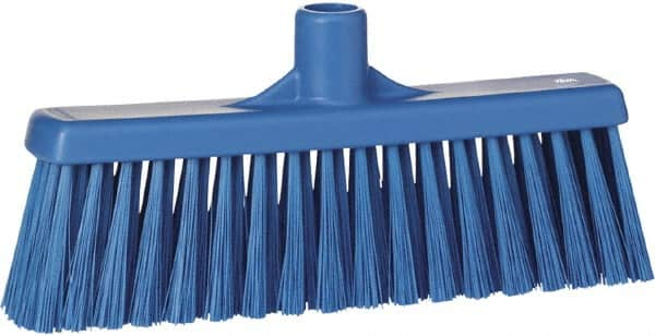 Vikan - 5-5/8" OAL Polyester Bristle Lobby Broom - 3" Bristle Length, 11" Wide - Strong Tooling